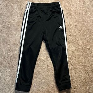 Adidas Black Track Pant - Size 5/6